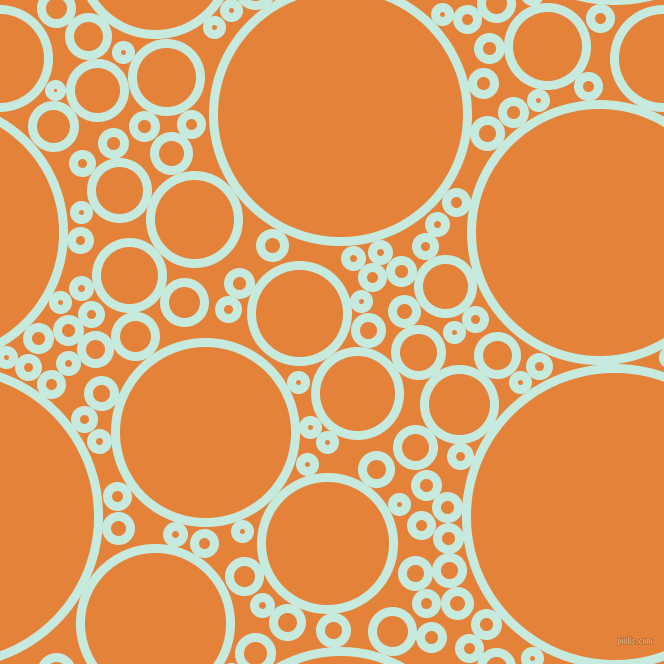 bubbles, circles, sponge, big, medium, small, 9 pixel line width, Mint Tulip and West Side circles bubbles sponge soap seamless tileable