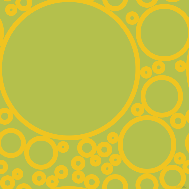 bubbles, circles, sponge, big, medium, small, 17 pixel line width, Moon Yellow and Celery circles bubbles sponge soap seamless tileable