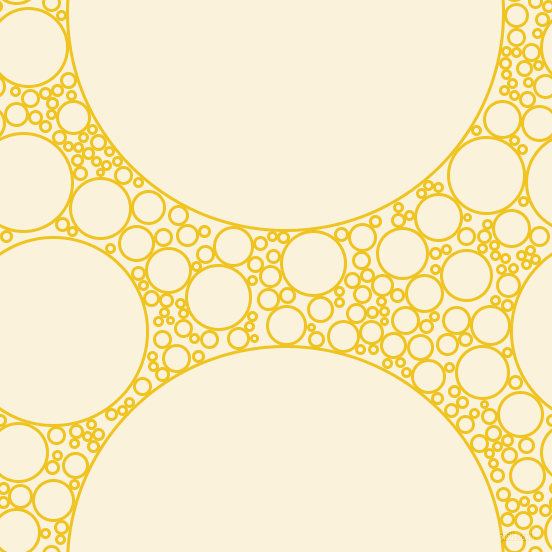 bubbles, circles, sponge, big, medium, small, 3 pixel line width, Moon Yellow and Early Dawn circles bubbles sponge soap seamless tileable