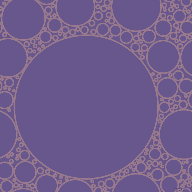 bubbles, circles, sponge, big, medium, small, 5 pixel line width, Mountbatten Pink and Butterfly Bush circles bubbles sponge soap seamless tileable