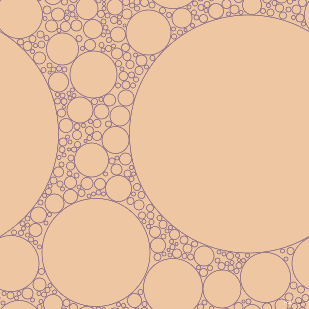bubbles, circles, sponge, big, medium, small, 2 pixel line width, Mountbatten Pink and Negroni circles bubbles sponge soap seamless tileable