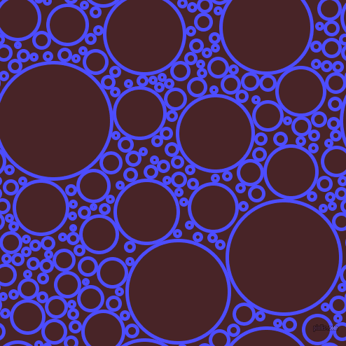 bubbles, circles, sponge, big, medium, small, 5 pixel line width, Neon Blue and Bulgarian Rose circles bubbles sponge soap seamless tileable