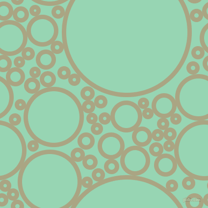 bubbles, circles, sponge, big, medium, small, 9 pixel line widthNeutral Green and Vista Blue circles bubbles sponge soap seamless tileable