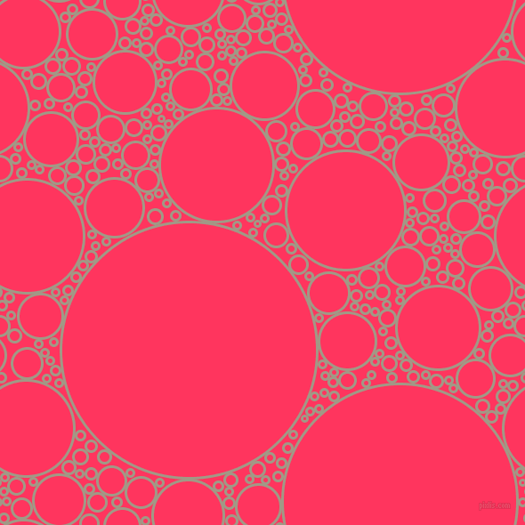 bubbles, circles, sponge, big, medium, small, 3 pixel line width, Nomad and Radical Red circles bubbles sponge soap seamless tileable