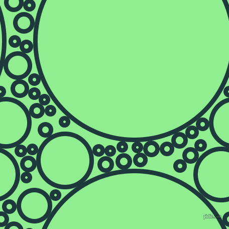 bubbles, circles, sponge, big, medium, small, 9 pixel line width, Nordic and Light Green circles bubbles sponge soap seamless tileable