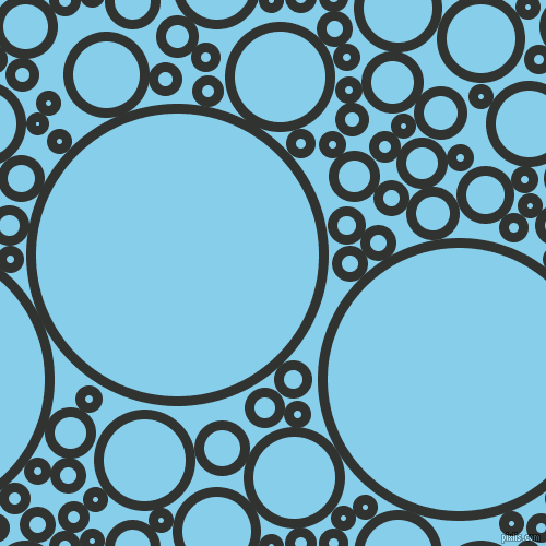 bubbles, circles, sponge, big, medium, small, 9 pixel line width, Oil and Sky Blue circles bubbles sponge soap seamless tileable