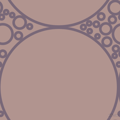 bubbles, circles, sponge, big, medium, small, 9 pixel line width, Old Lavender and Thatch circles bubbles sponge soap seamless tileable