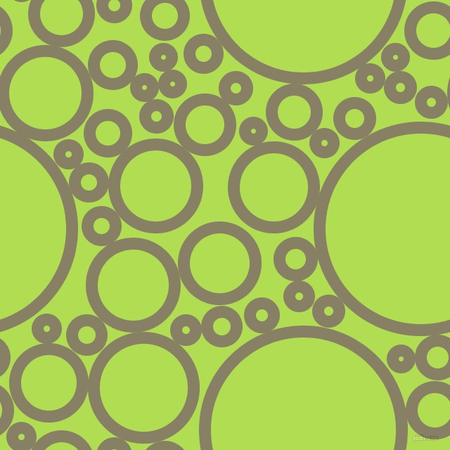 bubbles, circles, sponge, big, medium, small, 17 pixel line width, Olive Haze and Conifer circles bubbles sponge soap seamless tileable
