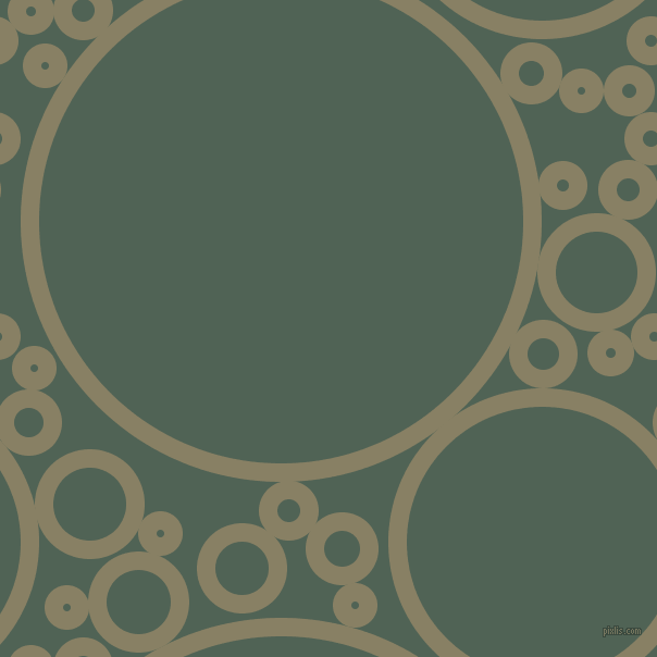 bubbles, circles, sponge, big, medium, small, 17 pixel line width, Olive Haze and Mineral Green circles bubbles sponge soap seamless tileable