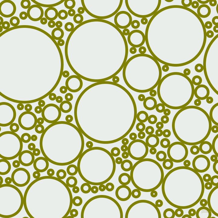 bubbles, circles, sponge, big, medium, small, 9 pixel line width, Olive and Lily White circles bubbles sponge soap seamless tileable