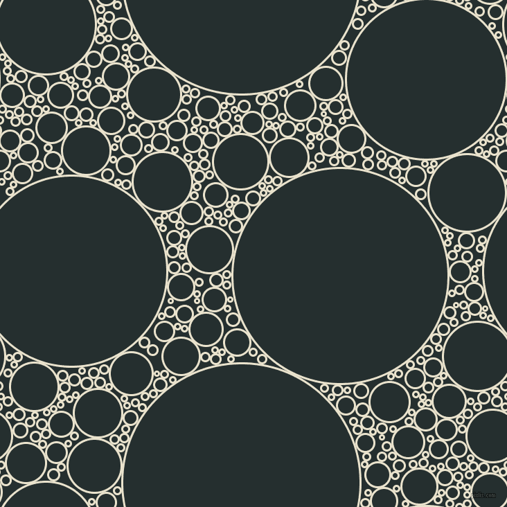 bubbles, circles, sponge, big, medium, small, 3 pixel line width, Orange White and Swamp circles bubbles sponge soap seamless tileable