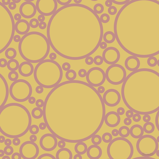 bubbles, circles, sponge, big, medium, small, 9 pixel line width, Oriental Pink and Chenin circles bubbles sponge soap seamless tileable