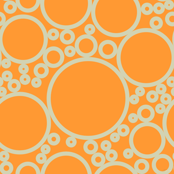 bubbles, circles, sponge, big, medium, small, 17 pixel line width, Orinoco and Neon Carrot circles bubbles sponge soap seamless tileable