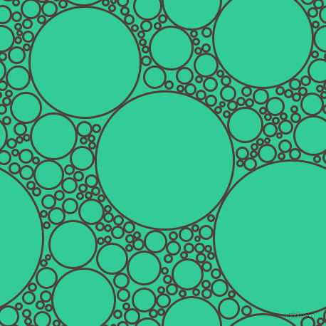 bubbles, circles, sponge, big, medium, small, 3 pixel line width, Paco and Shamrock circles bubbles sponge soap seamless tileable