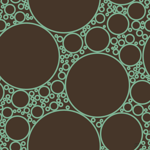 bubbles, circles, sponge, big, medium, small, 5 pixel line width, Padua and Woodburn circles bubbles sponge soap seamless tileable