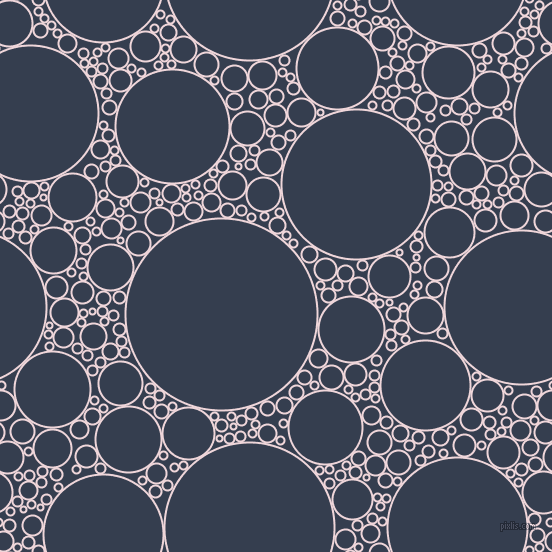 bubbles, circles, sponge, big, medium, small, 2 pixel line width, Pale Rose and Cloud Burst circles bubbles sponge soap seamless tileable