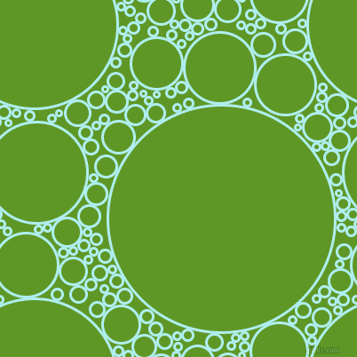 bubbles, circles, sponge, big, medium, small, 3 pixel line width, Pale Turquoise and Limeade circles bubbles sponge soap seamless tileable
