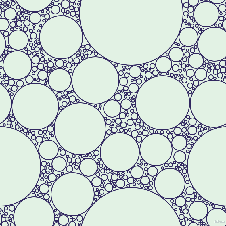 bubbles, circles, sponge, big, medium, small, 3 pixel line width, Paris M and Frosted Mint circles bubbles sponge soap seamless tileable