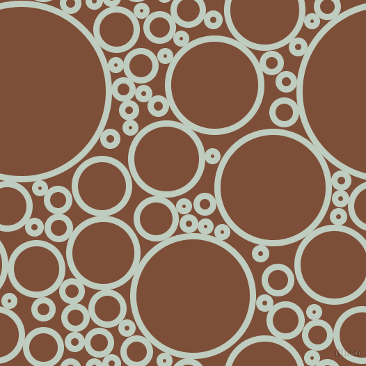 bubbles, circles, sponge, big, medium, small, 9 pixel line width, Paris White and Cigar circles bubbles sponge soap seamless tileable