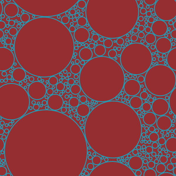 bubbles, circles, sponge, big, medium, small, 3 pixel line width, Pelorous and Guardsman Red circles bubbles sponge soap seamless tileable