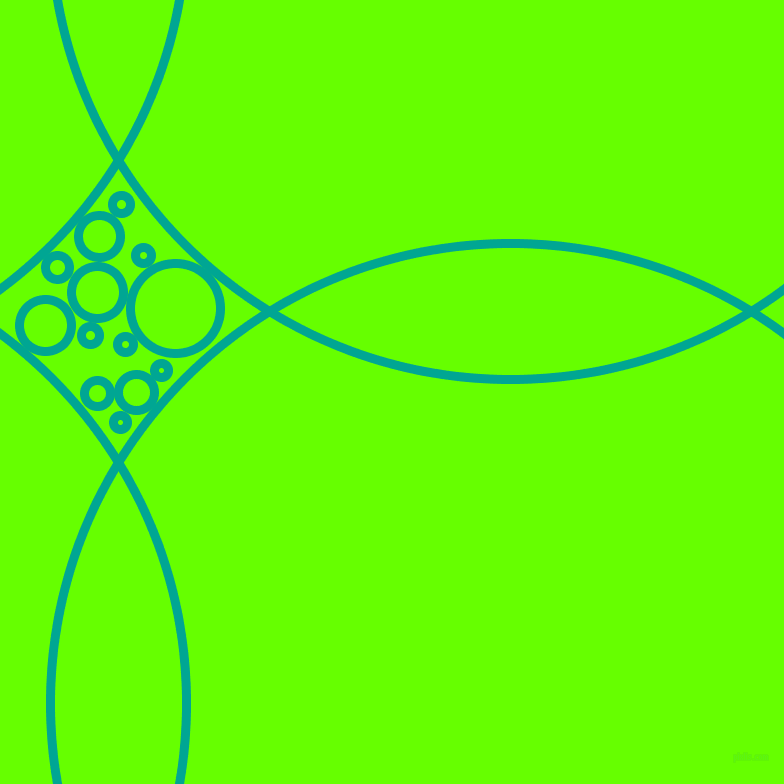 bubbles, circles, sponge, big, medium, small, 9 pixel line width, Persian Green and Bright Green circles bubbles sponge soap seamless tileable