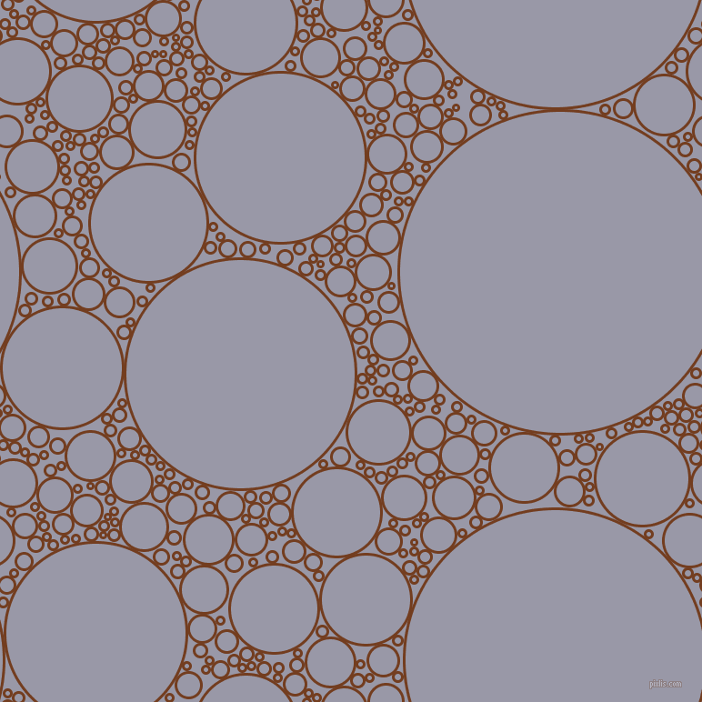 bubbles, circles, sponge, big, medium, small, 3 pixel line width, Peru Tan and Santas Grey circles bubbles sponge soap seamless tileable