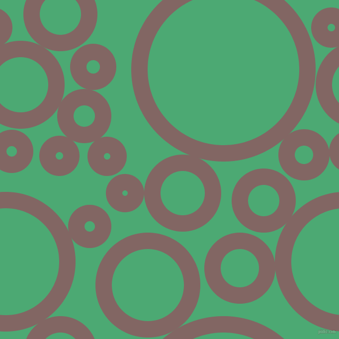 bubbles, circles, sponge, big, medium, small, 33 pixel line width, Pharlap and Ocean Green circles bubbles sponge soap seamless tileable