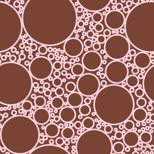 bubbles, circles, sponge, big, medium, small, 5 pixel line width, Pig Pink and Peanut circles bubbles sponge soap seamless tileable