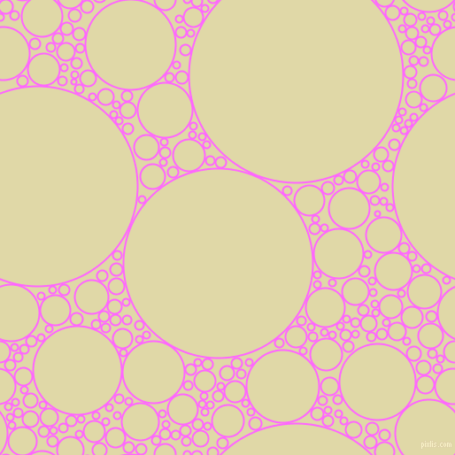bubbles, circles, sponge, big, medium, small, 2 pixel line width, Pink Flamingo and Mint Julep circles bubbles sponge soap seamless tileable