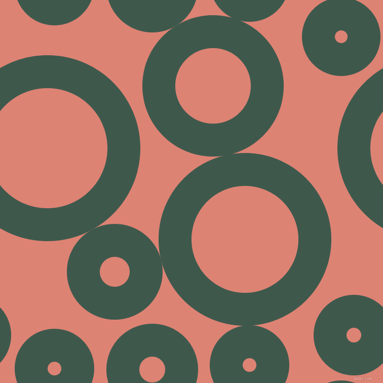 bubbles, circles, sponge, big, medium, small, 65 pixel line width, Plantation and New York Pink circles bubbles sponge soap seamless tileable