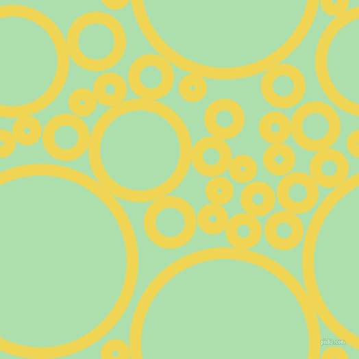 bubbles, circles, sponge, big, medium, small, 17 pixel line width, Portica and Moss Green circles bubbles sponge soap seamless tileable