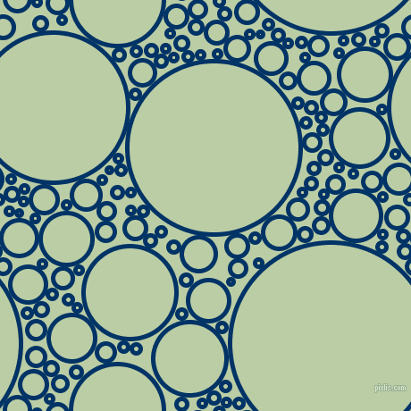 bubbles, circles, sponge, big, medium, small, 5 pixel line width, Prussian Blue and Pixie Green circles bubbles sponge soap seamless tileable