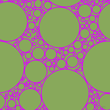 bubbles, circles, sponge, big, medium, small, 3 pixel line width, Psychedelic Purple and Chelsea Cucumber circles bubbles sponge soap seamless tileable