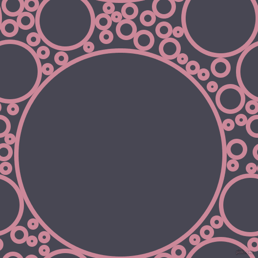 bubbles, circles, sponge, big, medium, small, 9 pixel line width, Puce and Gun Powder circles bubbles sponge soap seamless tileable