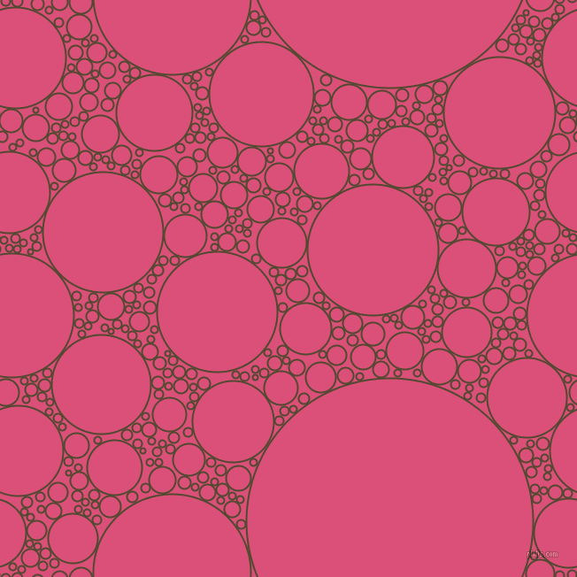 bubbles, circles, sponge, big, medium, small, 2 pixel line width, Punga and Cranberry circles bubbles sponge soap seamless tileable