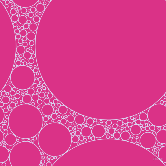 bubbles, circles, sponge, big, medium, small, 2 pixel line width, Quartz and Deep Cerise circles bubbles sponge soap seamless tileable