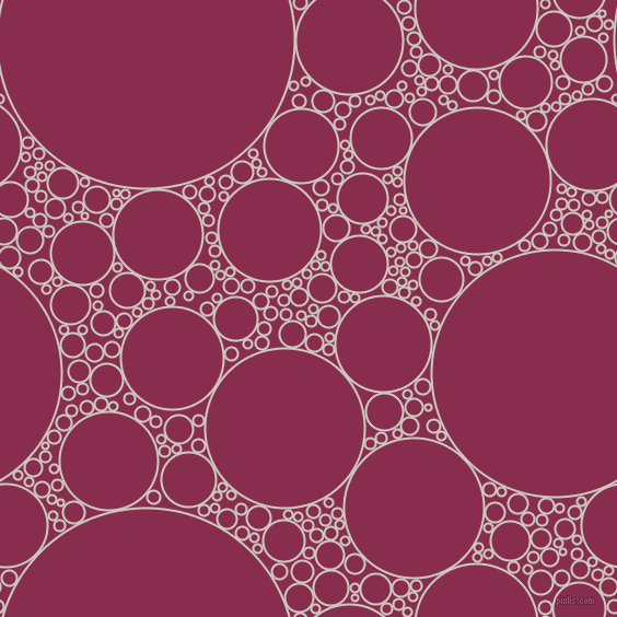 bubbles, circles, sponge, big, medium, small, 2 pixel line width, Quill Grey and Disco circles bubbles sponge soap seamless tileable