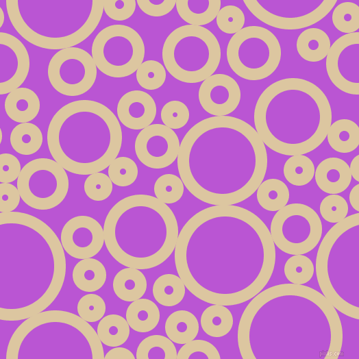 bubbles, circles, sponge, big, medium, small, 17 pixel line width, Raffia and Medium Orchid circles bubbles sponge soap seamless tileable