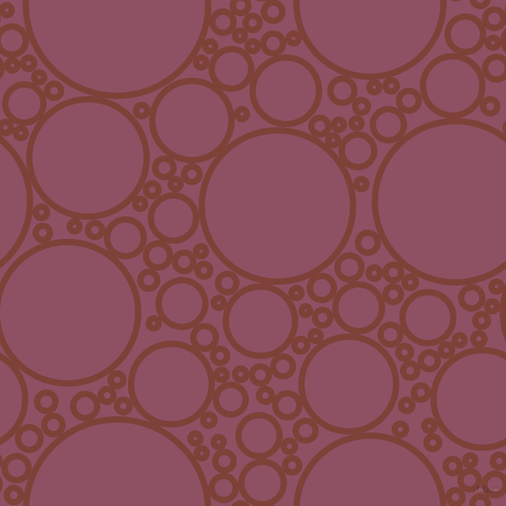 bubbles, circles, sponge, big, medium, small, 9 pixel line width, Red Robin and Cannon Pink circles bubbles sponge soap seamless tileable