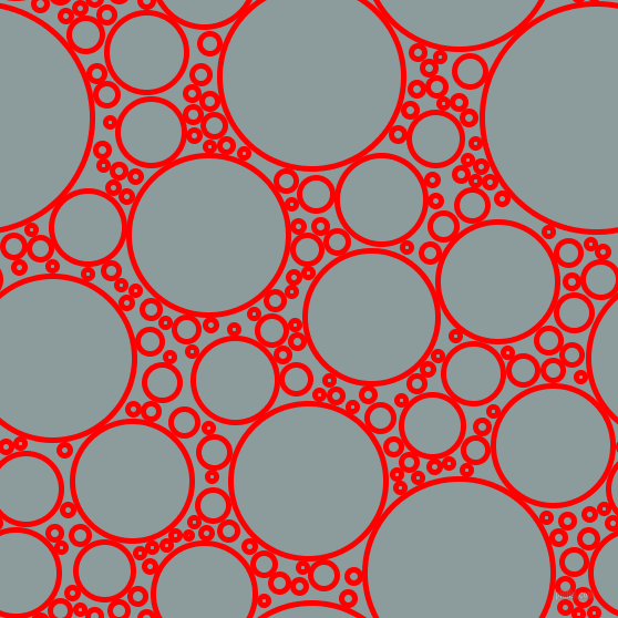 bubbles, circles, sponge, big, medium, small, 5 pixel line width, Red and Submarine circles bubbles sponge soap seamless tileable