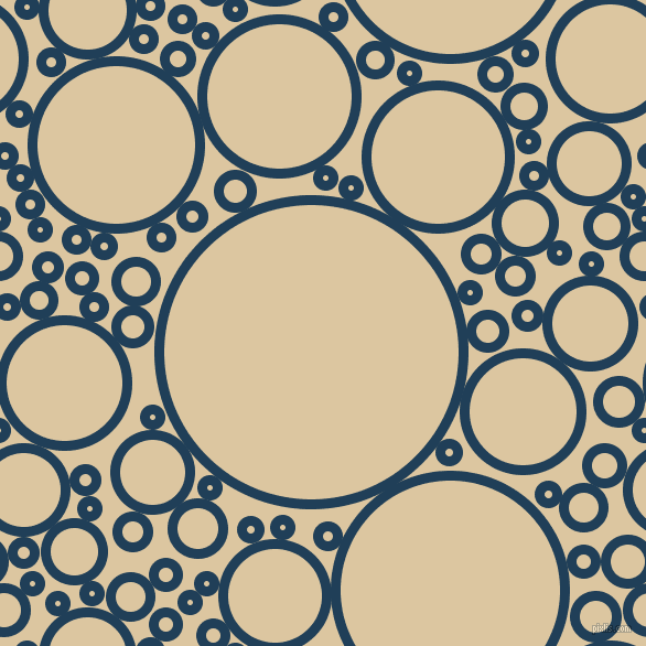 bubbles, circles, sponge, big, medium, small, 9 pixel line width, Regal Blue and Raffia circles bubbles sponge soap seamless tileable