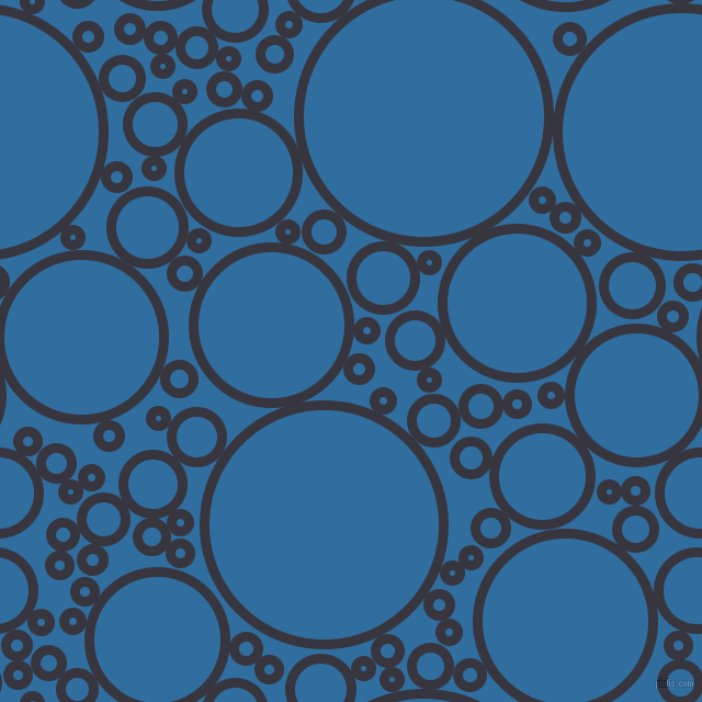 bubbles, circles, sponge, big, medium, small, 9 pixel line width, Revolver and Lochmara circles bubbles sponge soap seamless tileable