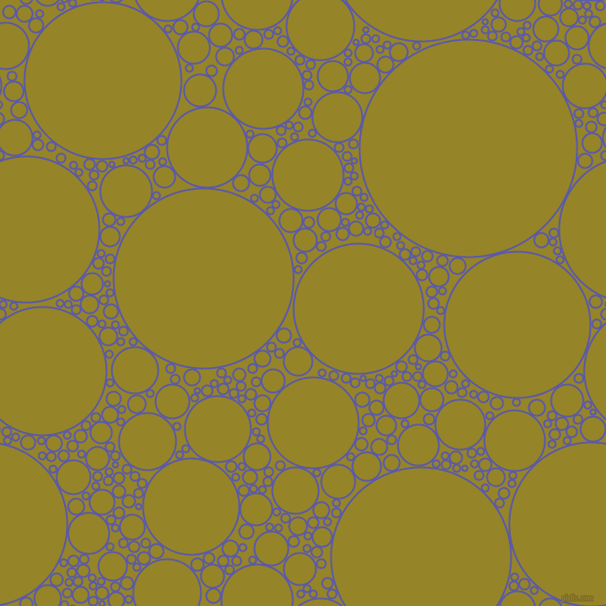 bubbles, circles, sponge, big, medium, small, 2 pixel line width, Rich Blue and Lemon Ginger circles bubbles sponge soap seamless tileable