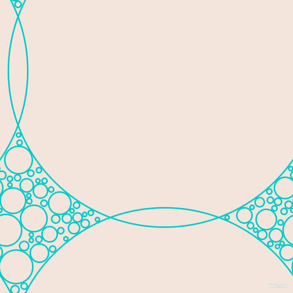 bubbles, circles, sponge, big, medium, small, 3 pixel line width, Robin