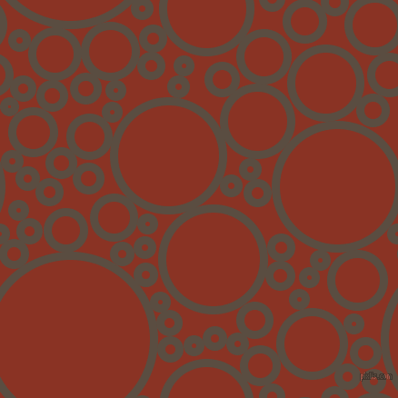 bubbles, circles, sponge, big, medium, small, 9 pixel line width, Rock and Burnt Umber circles bubbles sponge soap seamless tileable
