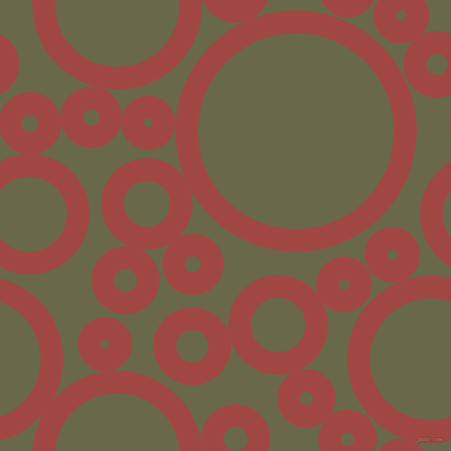 bubbles, circles, sponge, big, medium, small, 33 pixel line width, Roof Terracotta and Hemlock circles bubbles sponge soap seamless tileable