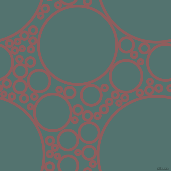 bubbles, circles, sponge, big, medium, small, 9 pixel line width, Rose Taupe and William circles bubbles sponge soap seamless tileable