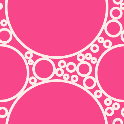 bubbles, circles, sponge, big, medium, small, 9 pixel line width, Rose White and Violet Red circles bubbles sponge soap seamless tileable