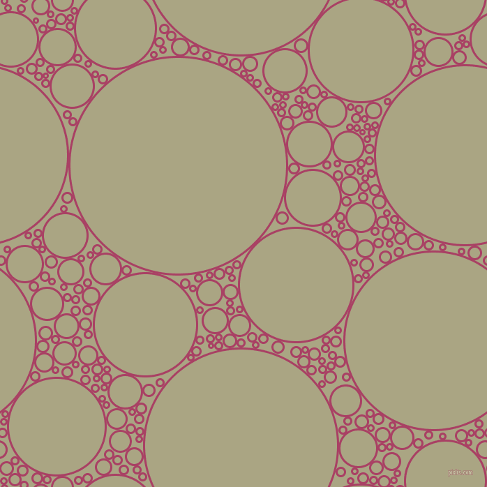 bubbles, circles, sponge, big, medium, small, 3 pixel line width, Rouge and Neutral Green circles bubbles sponge soap seamless tileable