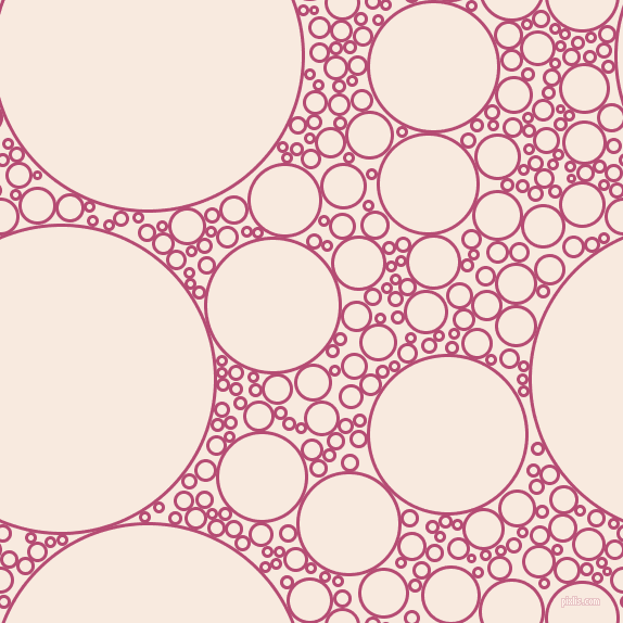 bubbles, circles, sponge, big, medium, small, 3 pixel line width, Royal Heath and Chardon circles bubbles sponge soap seamless tileable